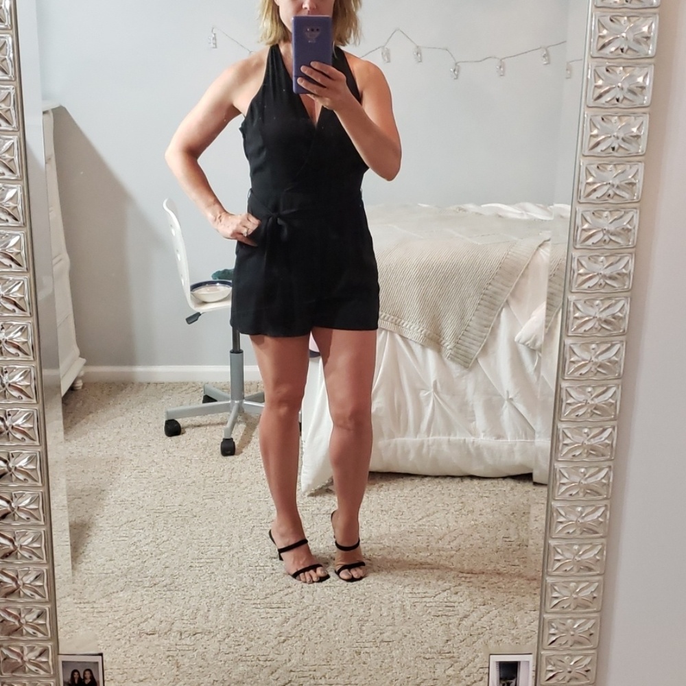 Black Express Romper